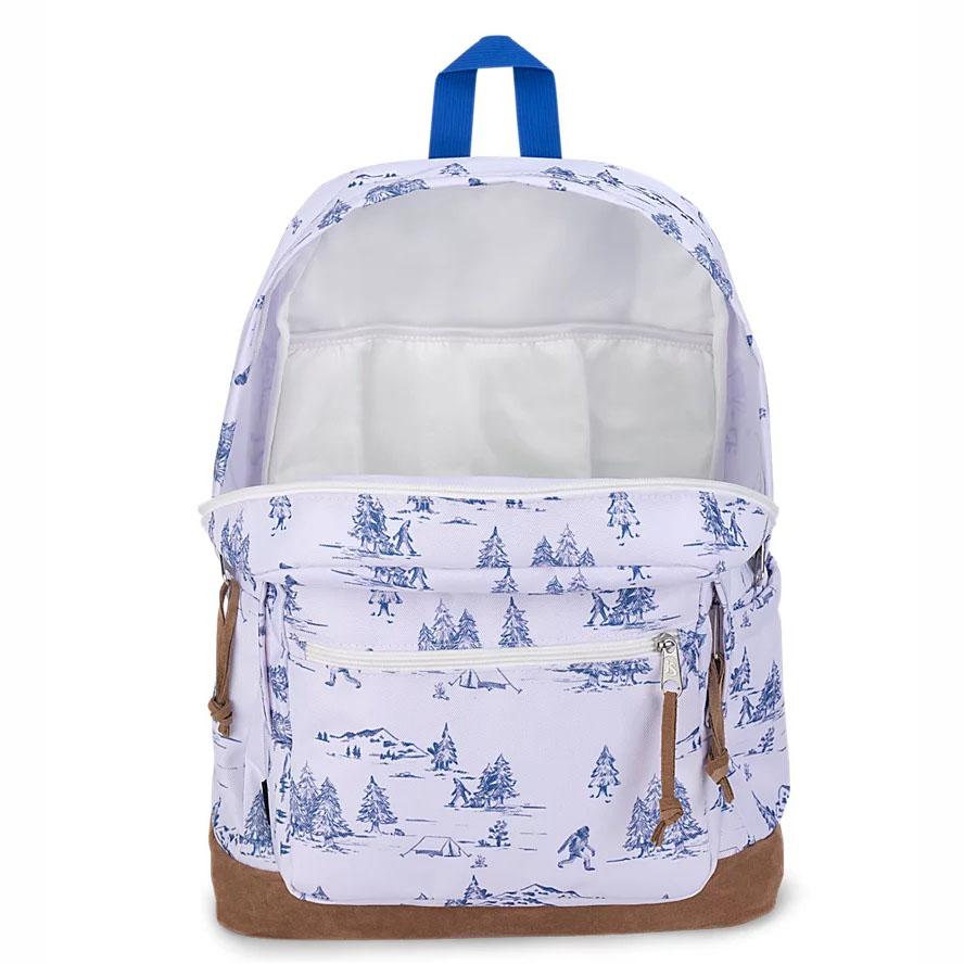 Sac à Dos Scolaire JanSport Right Pack Blanche Bleu | XED-86136807